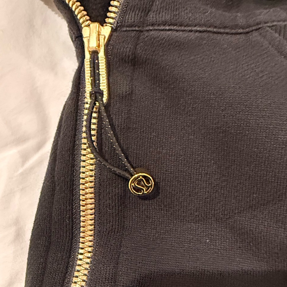 Lululemon Black Scuba Hoodie with Half-Zip - Picture 4 of 8